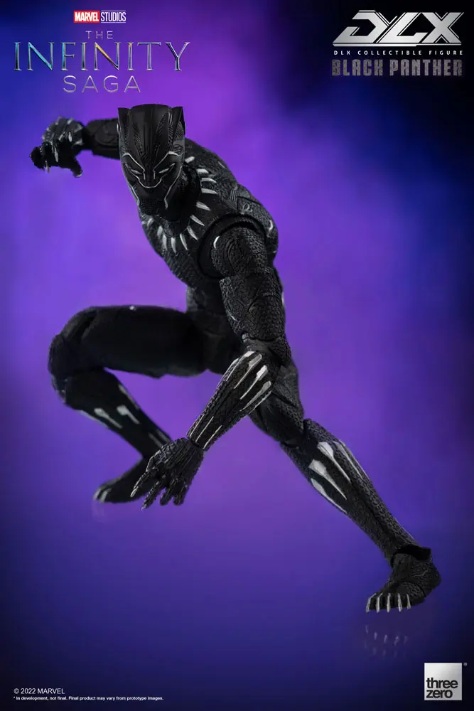 Infinity Saga DLX 1/12 Black Panther akciófigura 17 cm termékfotó