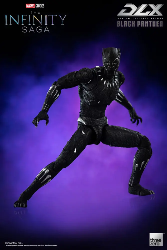 Infinity Saga DLX 1/12 Black Panther akciófigura 17 cm termékfotó