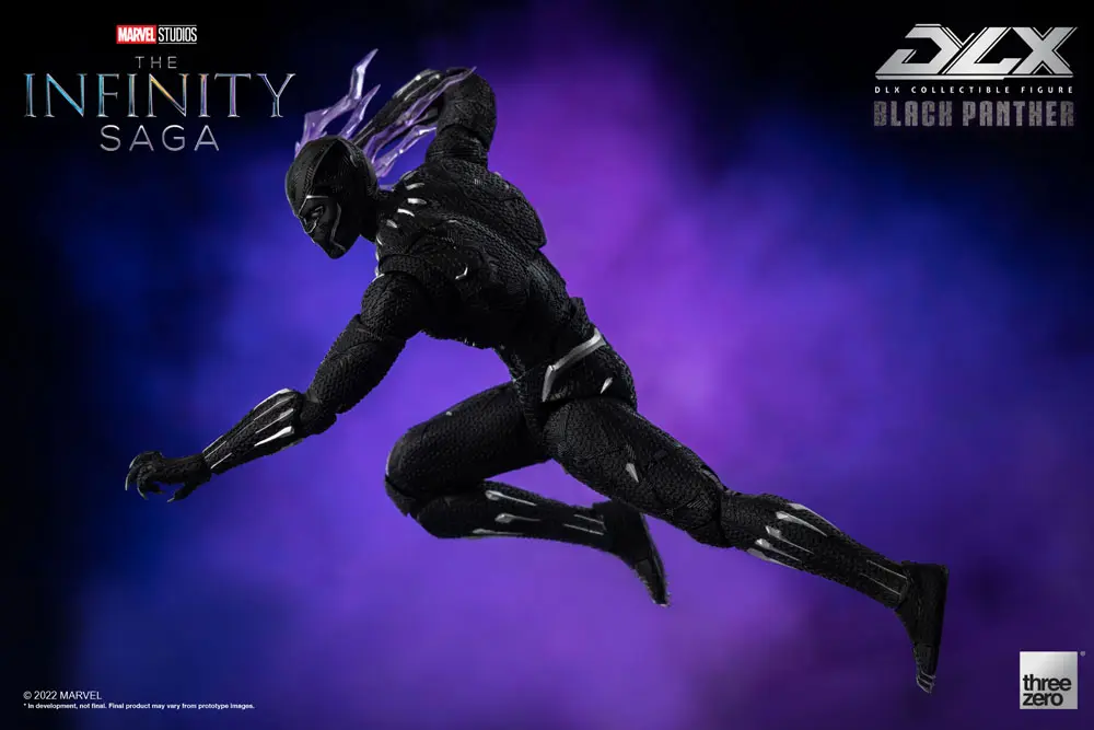 Infinity Saga DLX 1/12 Black Panther akciófigura 17 cm termékfotó