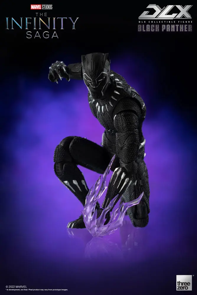 Infinity Saga DLX 1/12 Black Panther akciófigura 17 cm termékfotó