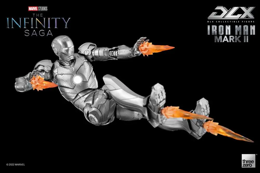 Infinity Saga DLX 1/12 Iron Man Mark 2 akciófigura 17 cm termékfotó