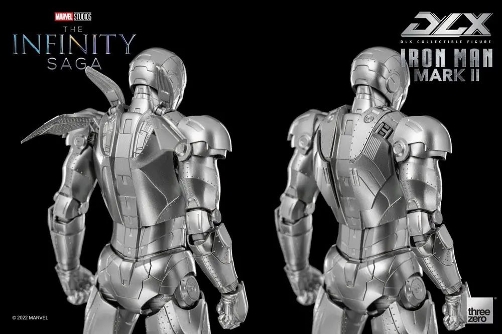 Infinity Saga DLX 1/12 Iron Man Mark 2 akciófigura 17 cm termékfotó