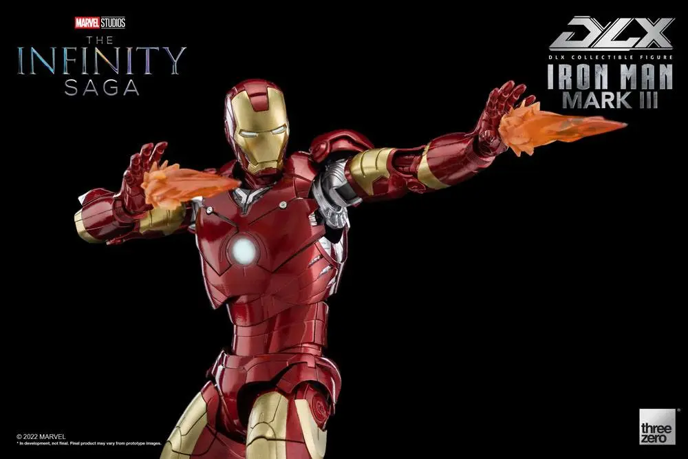 Infinity Saga DLX 1/12 Iron Man Mark 3 akciófigura 17 cm termékfotó