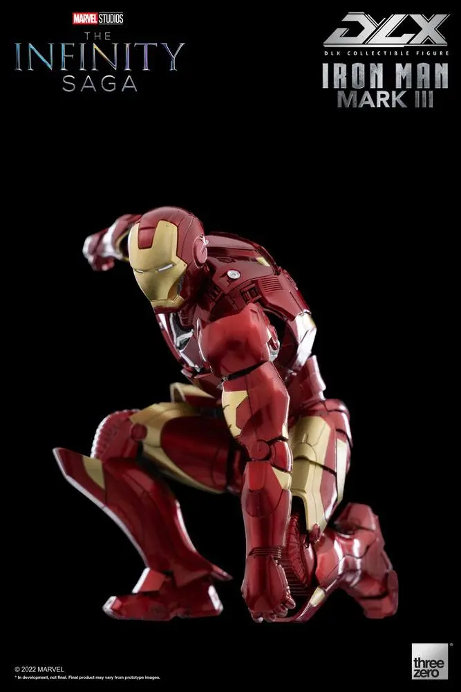 Infinity Saga DLX 1/12 Iron Man Mark 3 akciófigura 17 cm termékfotó