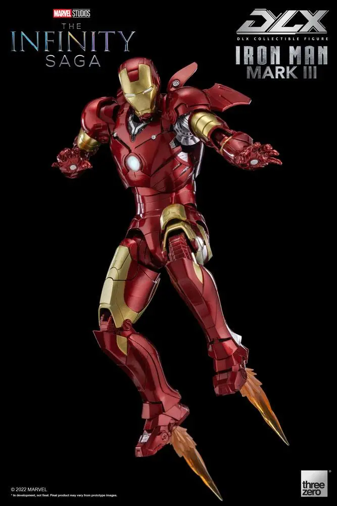 Infinity Saga DLX 1/12 Iron Man Mark 3 akciófigura 17 cm termékfotó