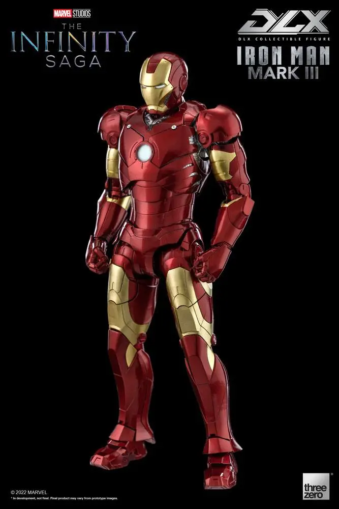 Infinity Saga DLX 1/12 Iron Man Mark 3 akciófigura 17 cm termékfotó