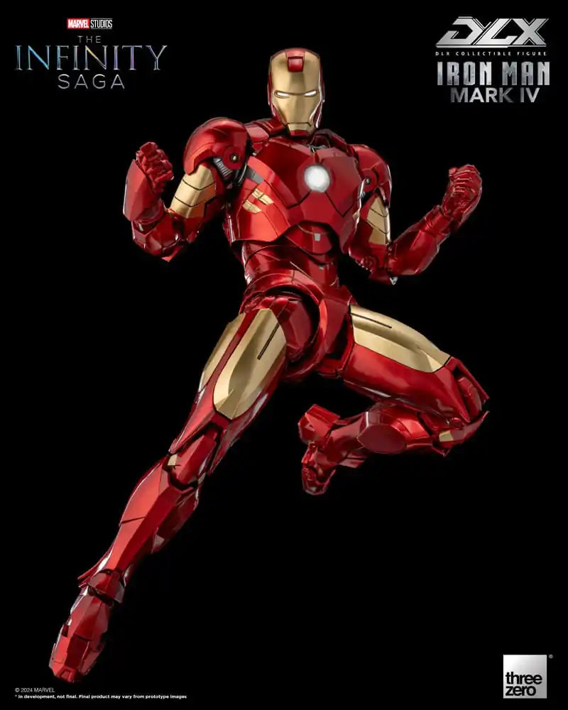 Infinity Saga DLX 1/12 Iron Man Mark 4 akciófigura 17 cm termékfotó