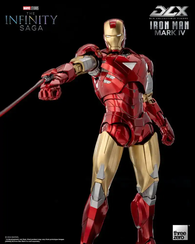 Infinity Saga DLX 1/12 Iron Man Mark 4 akciófigura 17 cm termékfotó