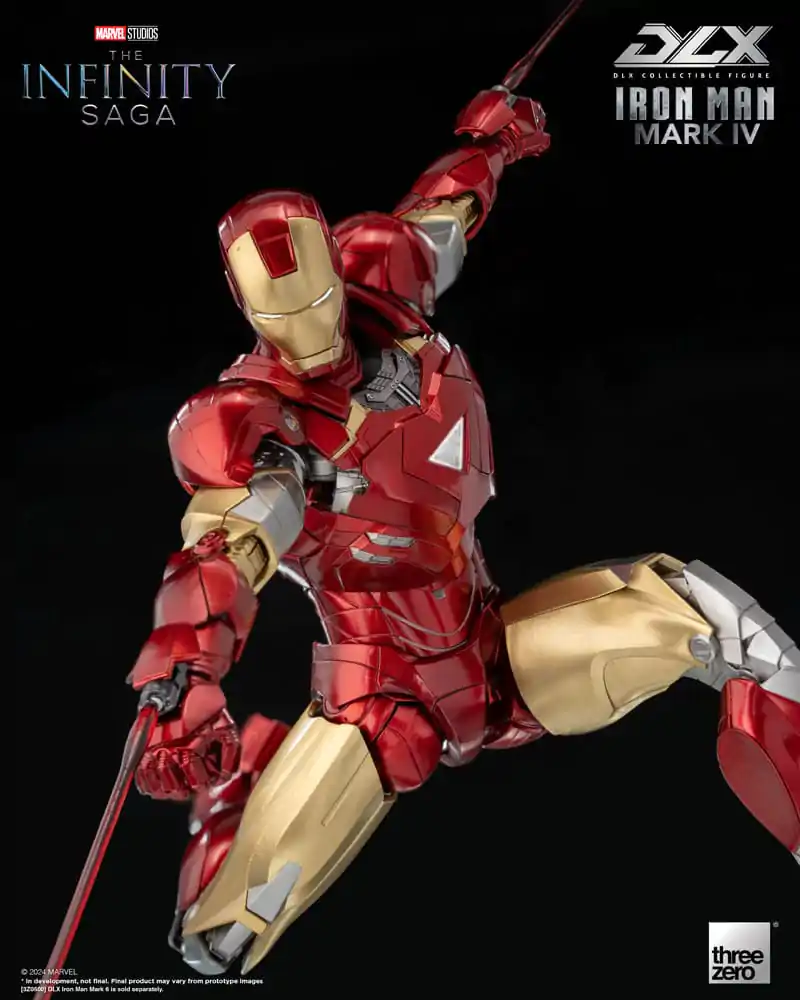 Infinity Saga DLX 1/12 Iron Man Mark 4 akciófigura 17 cm termékfotó