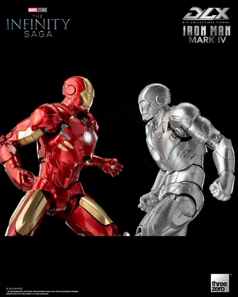 Infinity Saga DLX 1/12 Iron Man Mark 4 akciófigura 17 cm termékfotó