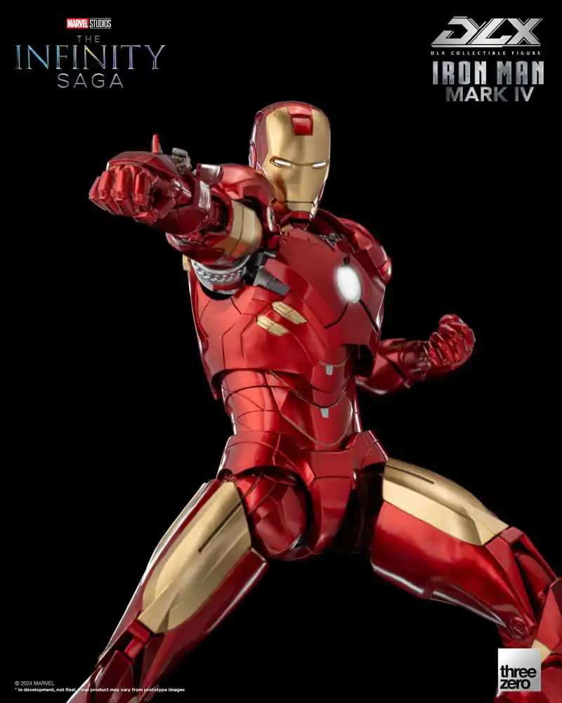 Infinity Saga DLX 1/12 Iron Man Mark 4 akciófigura 17 cm termékfotó