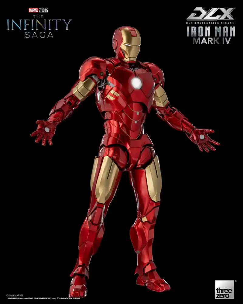 Infinity Saga DLX 1/12 Iron Man Mark 4 akciófigura 17 cm termékfotó