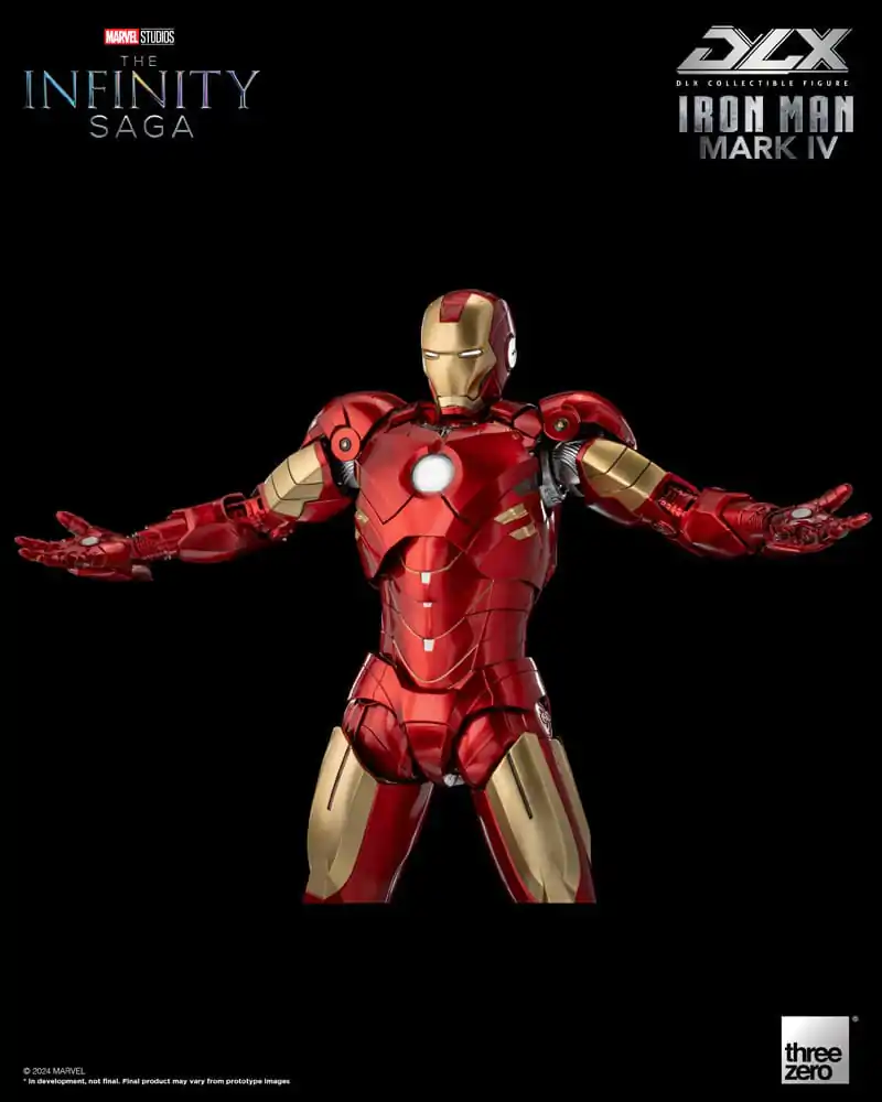 Infinity Saga DLX 1/12 Iron Man Mark 4 akciófigura 17 cm termékfotó