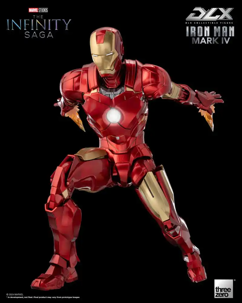 Infinity Saga DLX 1/12 Iron Man Mark 4 akciófigura 17 cm termékfotó