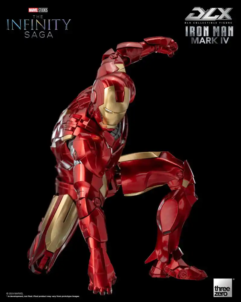 Infinity Saga DLX 1/12 Iron Man Mark 4 akciófigura 17 cm termékfotó