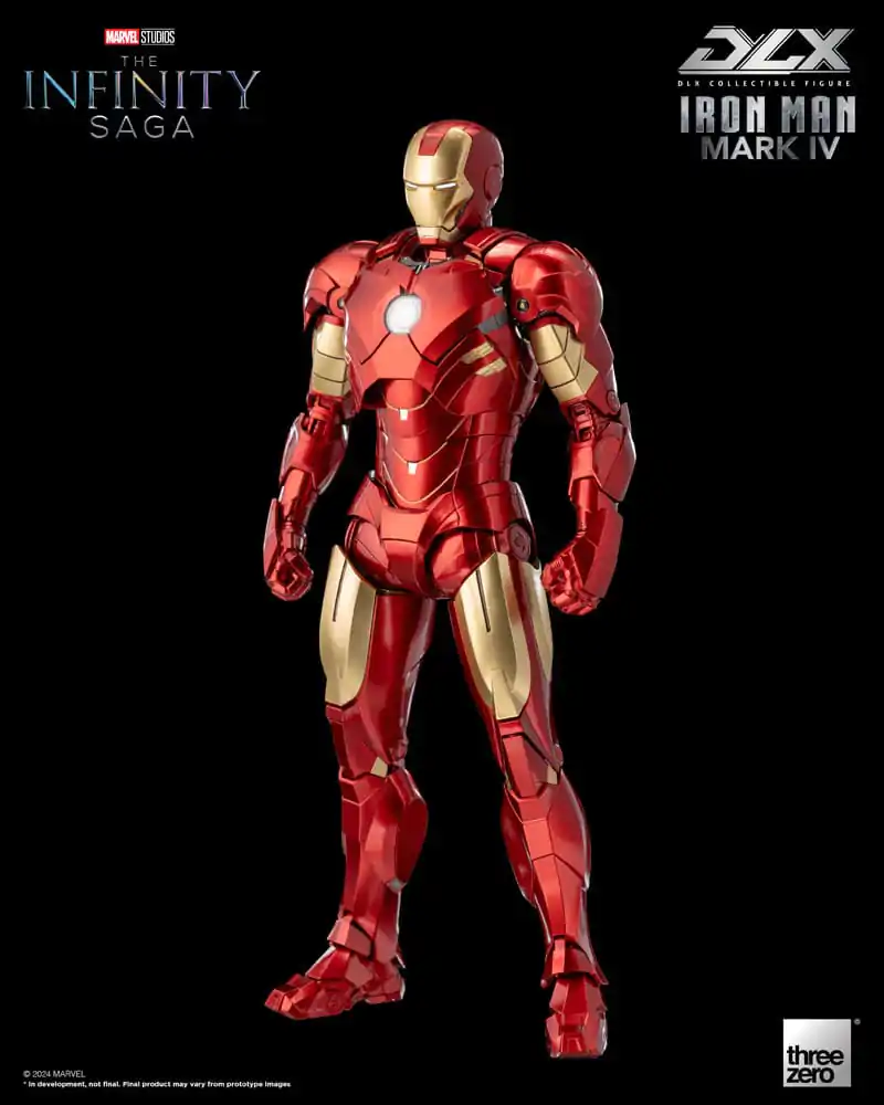 Infinity Saga DLX 1/12 Iron Man Mark 4 akciófigura 17 cm termékfotó