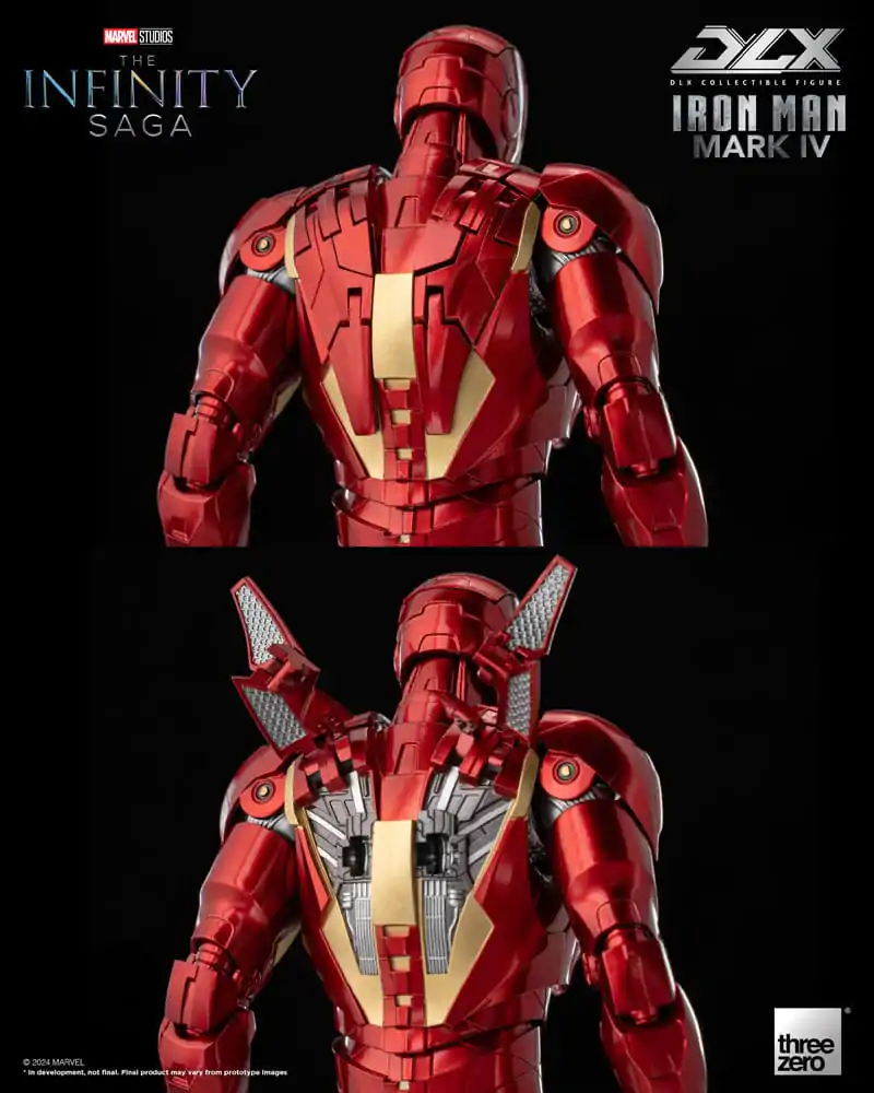 Infinity Saga DLX 1/12 Iron Man Mark 4 akciófigura 17 cm termékfotó