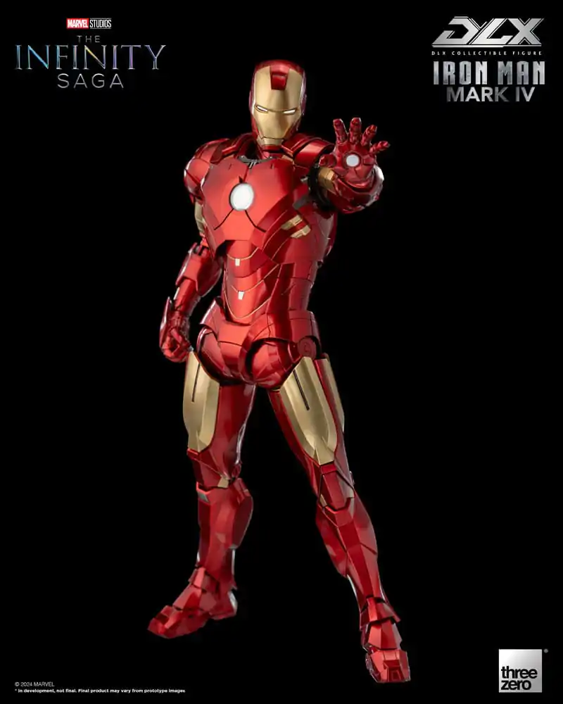 Infinity Saga DLX 1/12 Iron Man Mark 4 akciófigura 17 cm termékfotó