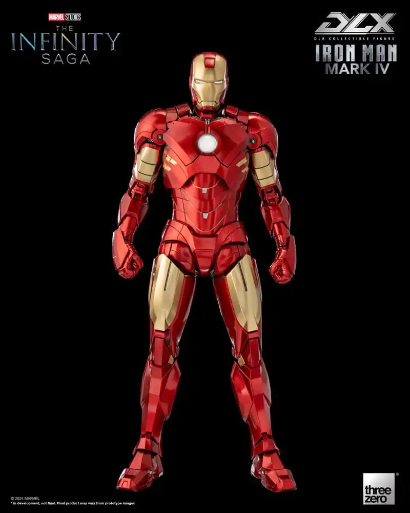 Infinity Saga DLX 1/12 Iron Man Mark 4 akciófigura 17 cm termékfotó