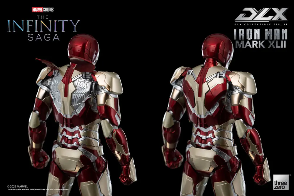 Infinity Saga DLX 1/12 Iron Man Mark 42 akciófigura 17 cm termékfotó