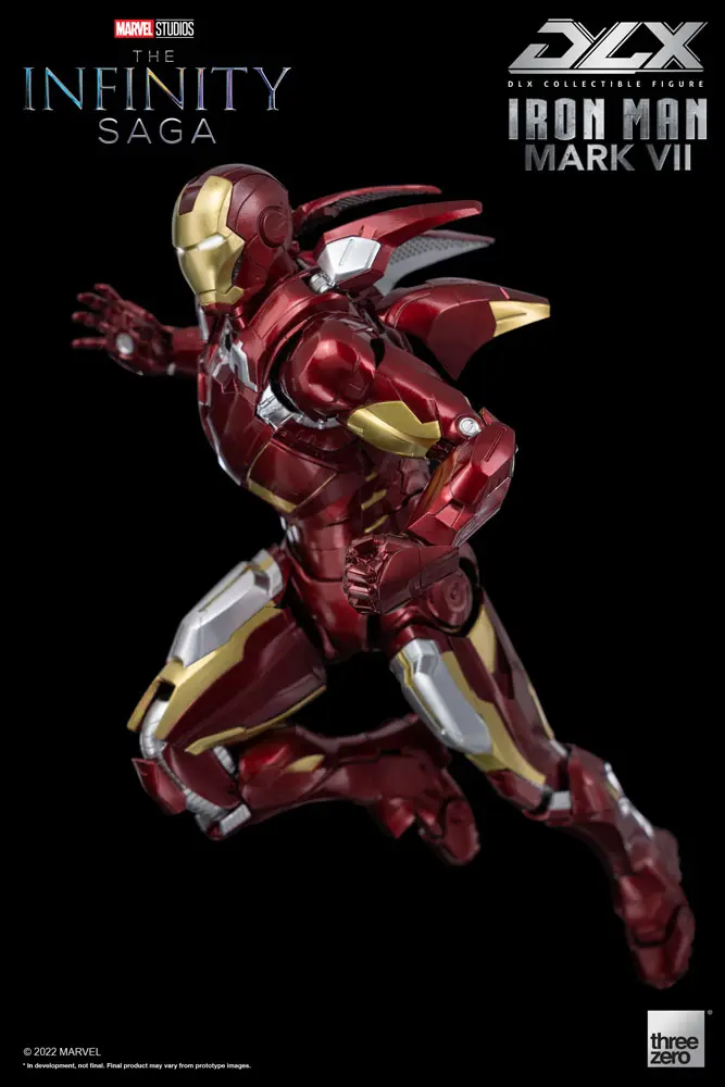 Infinity Saga DLX 1/12 Iron Man Mark 7 akciófigura 17 cm termékfotó