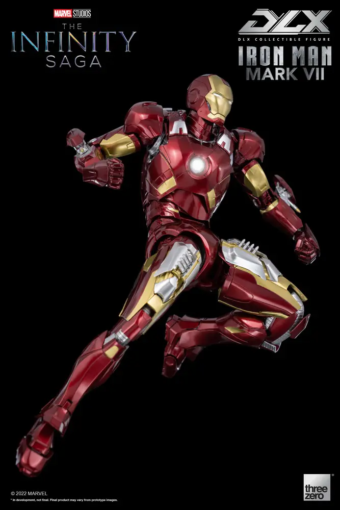 Infinity Saga DLX 1/12 Iron Man Mark 7 akciófigura 17 cm termékfotó