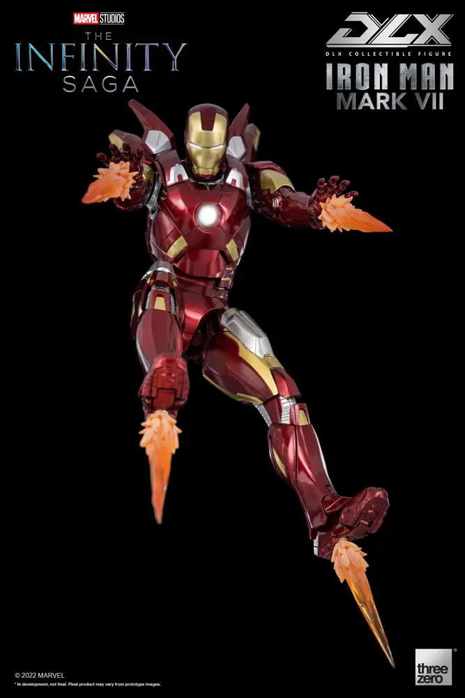 Infinity Saga DLX 1/12 Iron Man Mark 7 akciófigura 17 cm termékfotó