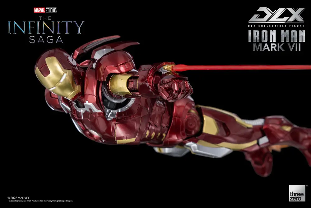 Infinity Saga DLX 1/12 Iron Man Mark 7 akciófigura 17 cm termékfotó