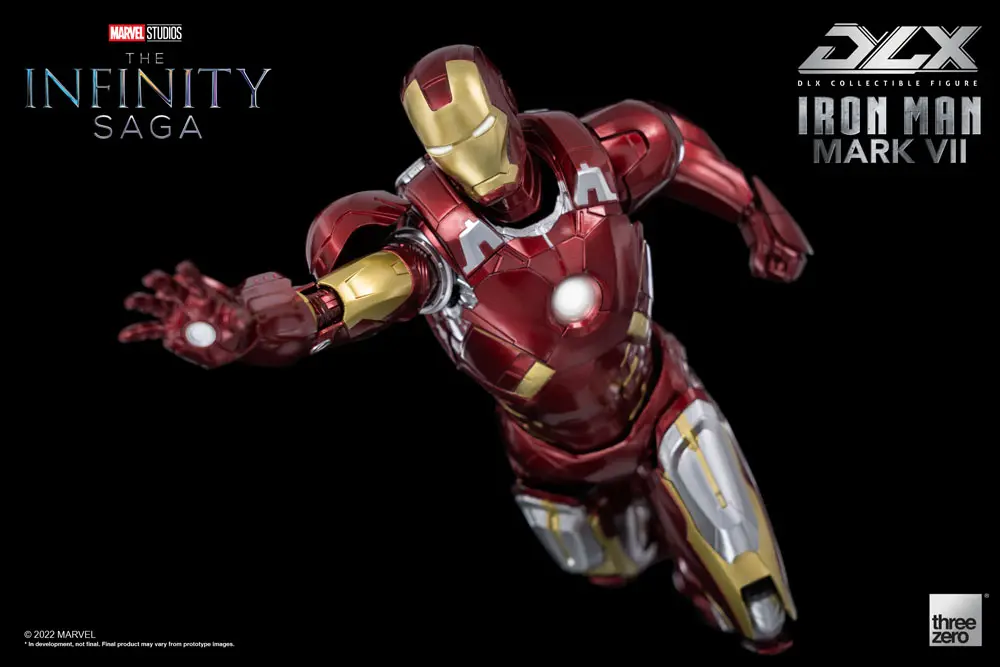 Infinity Saga DLX 1/12 Iron Man Mark 7 akciófigura 17 cm termékfotó