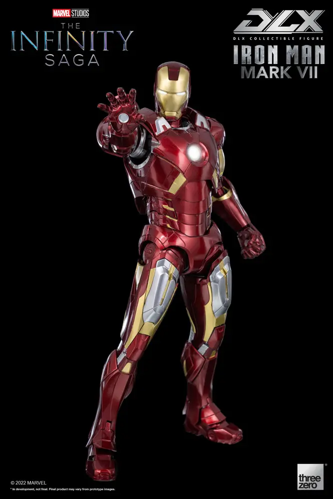 Infinity Saga DLX 1/12 Iron Man Mark 7 akciófigura 17 cm termékfotó