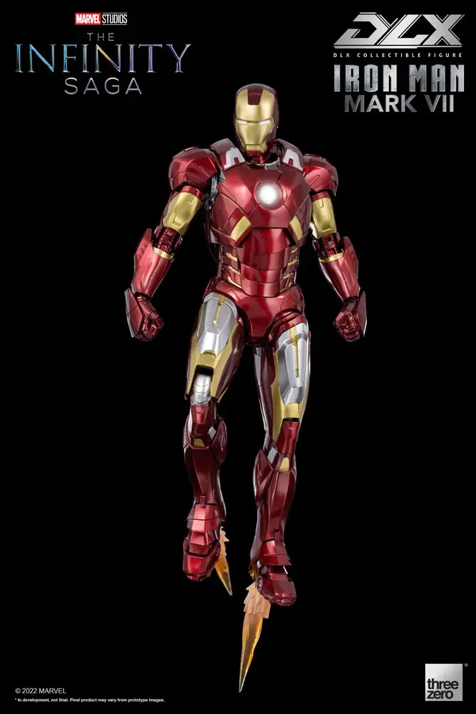 Infinity Saga DLX 1/12 Iron Man Mark 7 akciófigura 17 cm termékfotó