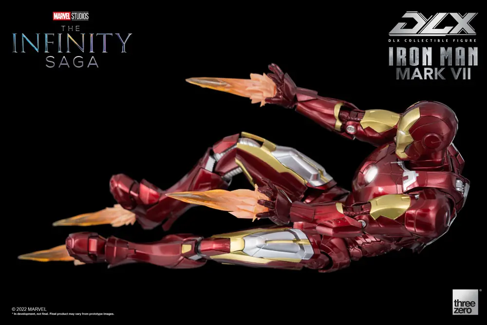 Infinity Saga DLX 1/12 Iron Man Mark 7 akciófigura 17 cm termékfotó