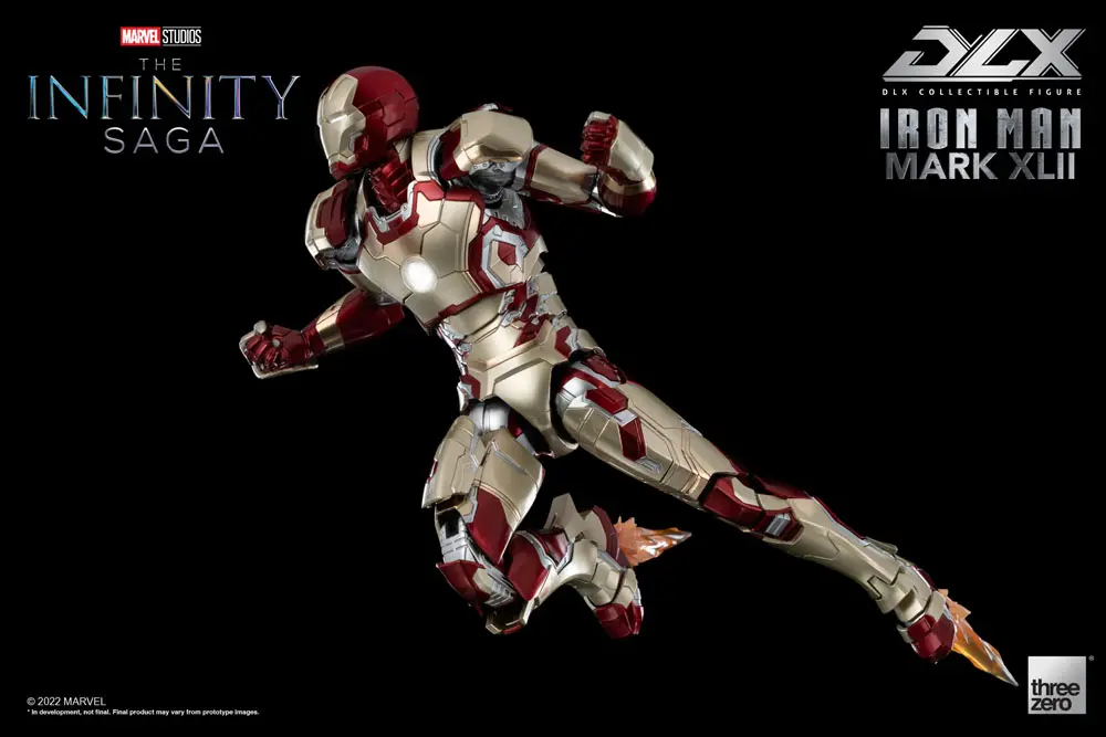 Infinity Saga DLX 1/12 Iron Man Mark 42 akciófigura 17 cm termékfotó