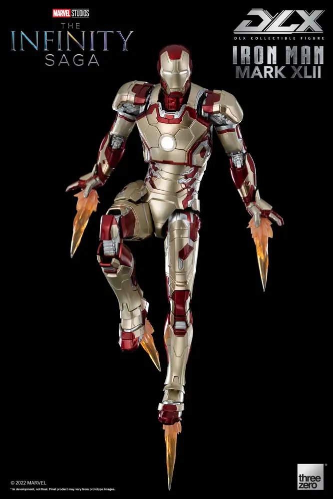 Infinity Saga DLX 1/12 Iron Man Mark 42 akciófigura 17 cm termékfotó