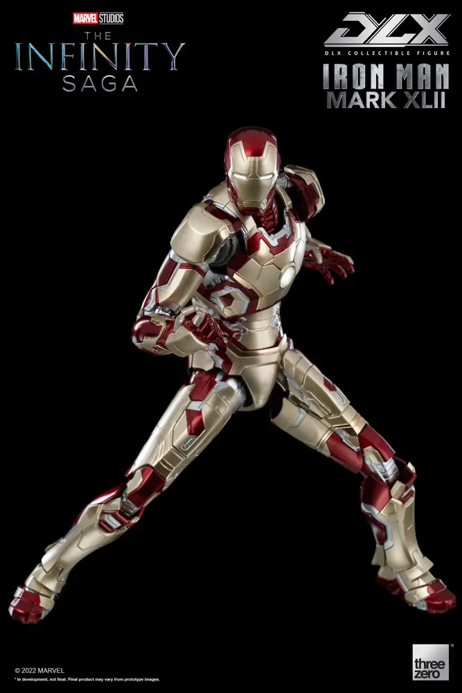 Infinity Saga DLX 1/12 Iron Man Mark 42 akciófigura 17 cm termékfotó