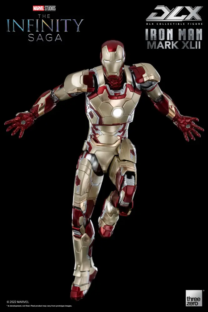 Infinity Saga DLX 1/12 Iron Man Mark 42 akciófigura 17 cm termékfotó