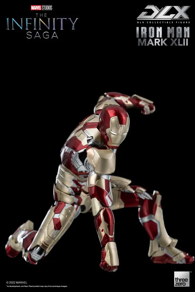 Infinity Saga DLX 1/12 Iron Man Mark 42 akciófigura 17 cm termékfotó