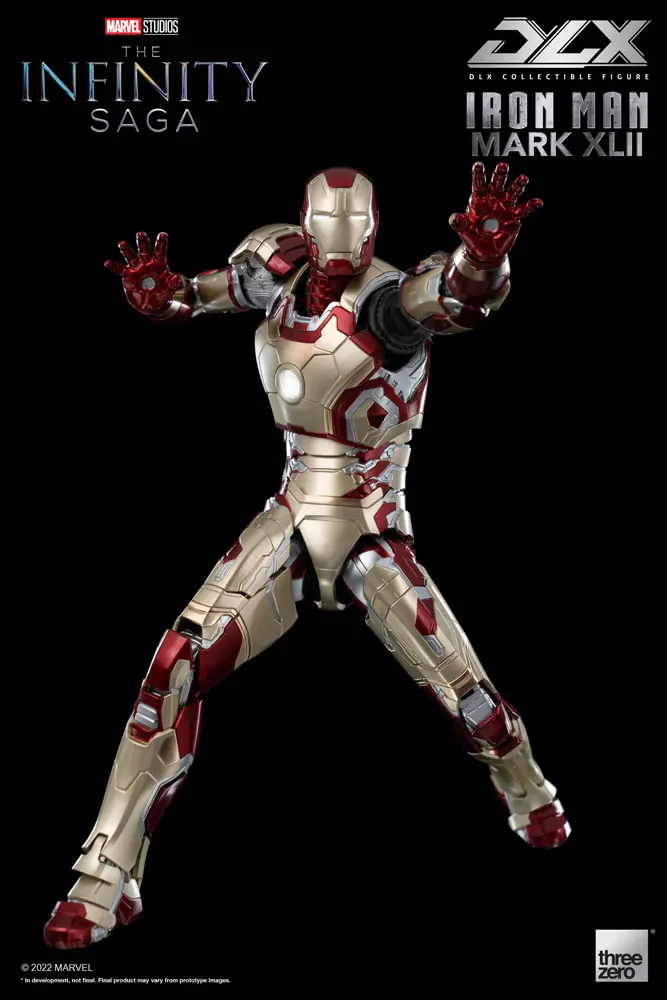 Infinity Saga DLX 1/12 Iron Man Mark 42 akciófigura 17 cm termékfotó