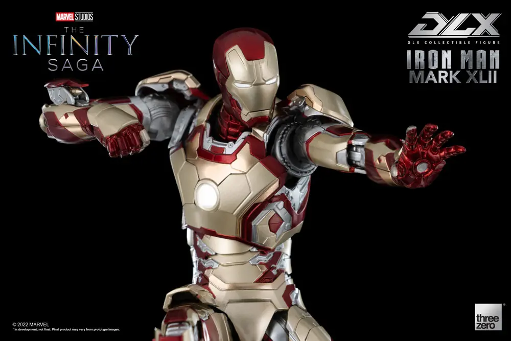 Infinity Saga DLX 1/12 Iron Man Mark 42 akciófigura 17 cm termékfotó