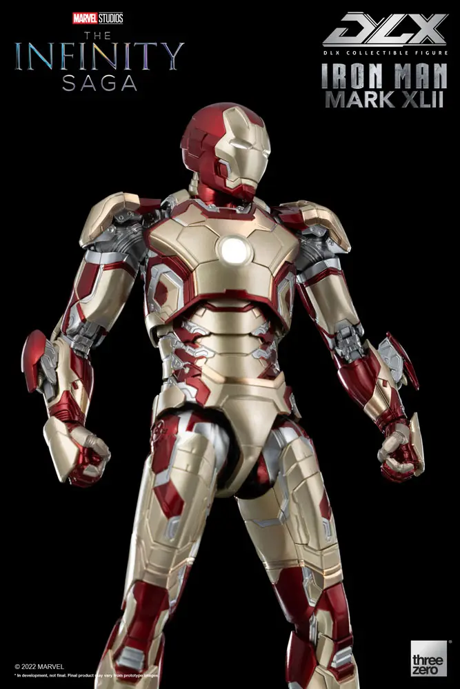 Infinity Saga DLX 1/12 Iron Man Mark 42 akciófigura 17 cm termékfotó