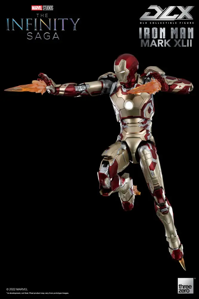 Infinity Saga DLX 1/12 Iron Man Mark 42 akciófigura 17 cm termékfotó