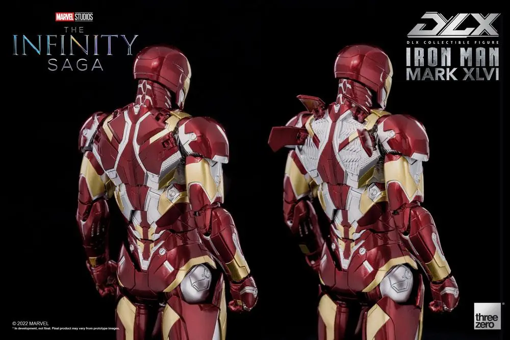 Infinity Saga DLX 1/12 Iron Man Mark 46 akciófigura 17 cm termékfotó