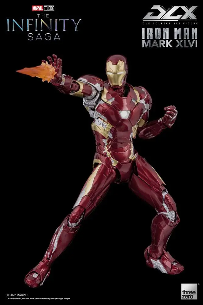 Infinity Saga DLX 1/12 Iron Man Mark 46 akciófigura 17 cm termékfotó