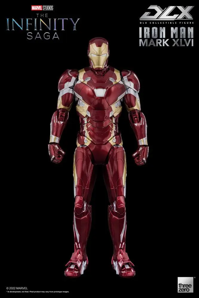 Infinity Saga DLX 1/12 Iron Man Mark 46 akciófigura 17 cm termékfotó