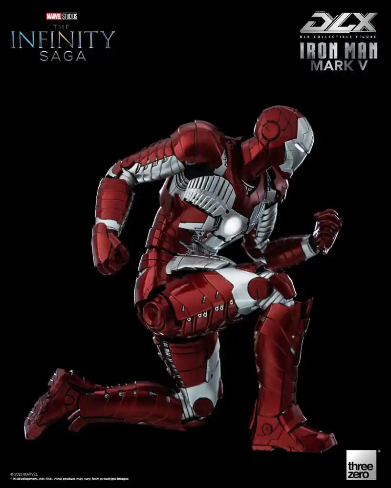 Infinity Saga DLX 1/12 Iron Man Mark 5 akciófigura 17 cm termékfotó