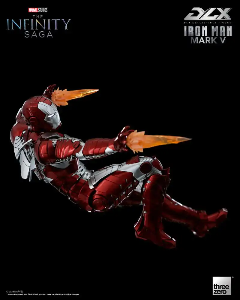 Infinity Saga DLX 1/12 Iron Man Mark 5 akciófigura 17 cm termékfotó