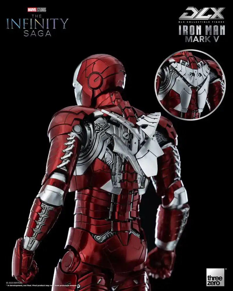 Infinity Saga DLX 1/12 Iron Man Mark 5 akciófigura 17 cm termékfotó