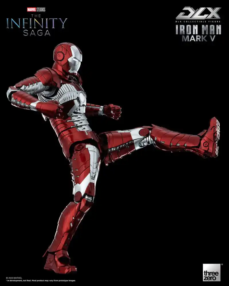 Infinity Saga DLX 1/12 Iron Man Mark 5 akciófigura 17 cm termékfotó