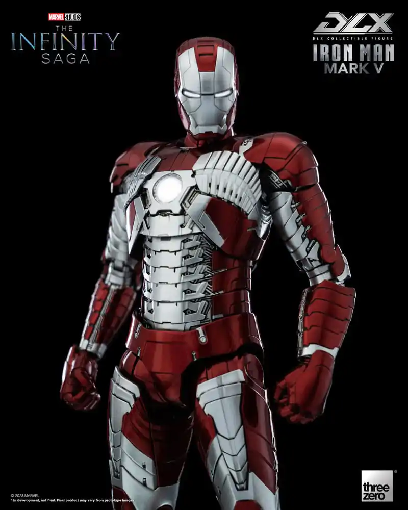 Infinity Saga DLX 1/12 Iron Man Mark 5 akciófigura 17 cm termékfotó