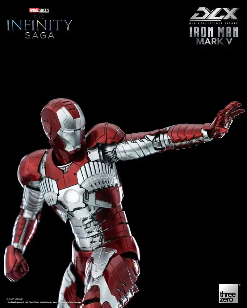 Infinity Saga DLX 1/12 Iron Man Mark 5 akciófigura 17 cm termékfotó